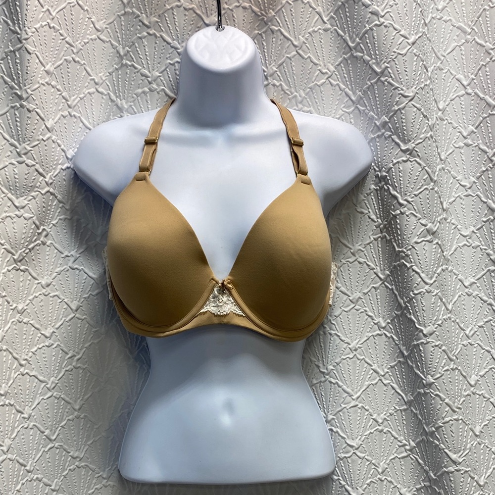 Soma‎ Embraceable Full Coverage Lace 36DD Unwire lightly lined adjustable comfy